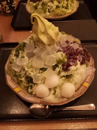 抹茶　カキ氷.JPG