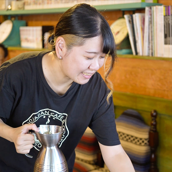 Cafe&Goods B.S.Cで働くスタッフ